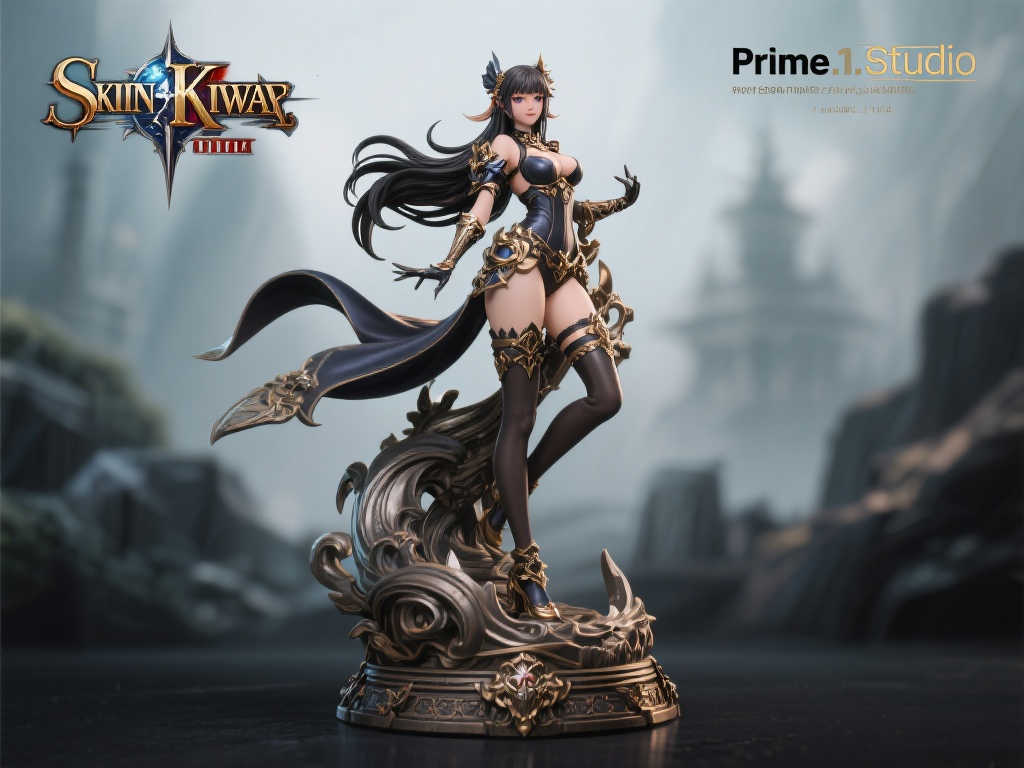 Prime 1 Studio发布《圣骑士之战》蒂姬豪华版精致雕像