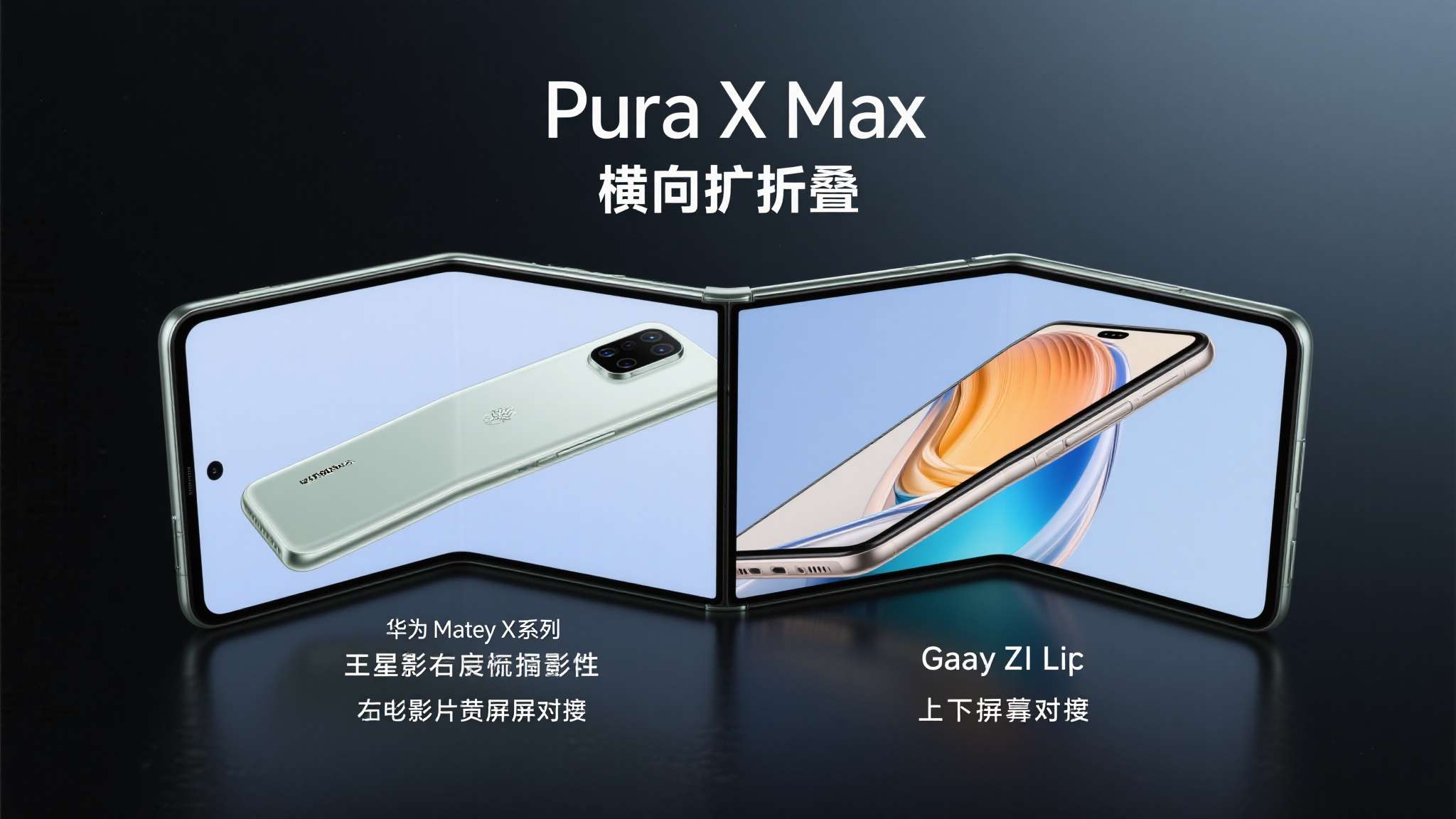华为purax已停产原因 目前市面上主流的折叠手机主要分为两种形态:一种是像华为Mate X系列、三星Ga